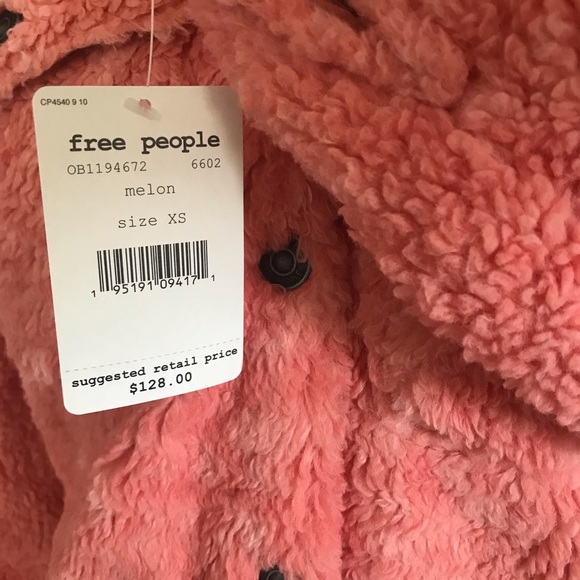 Free People Teddy Swing jacket NWT - Picture 4 of 10